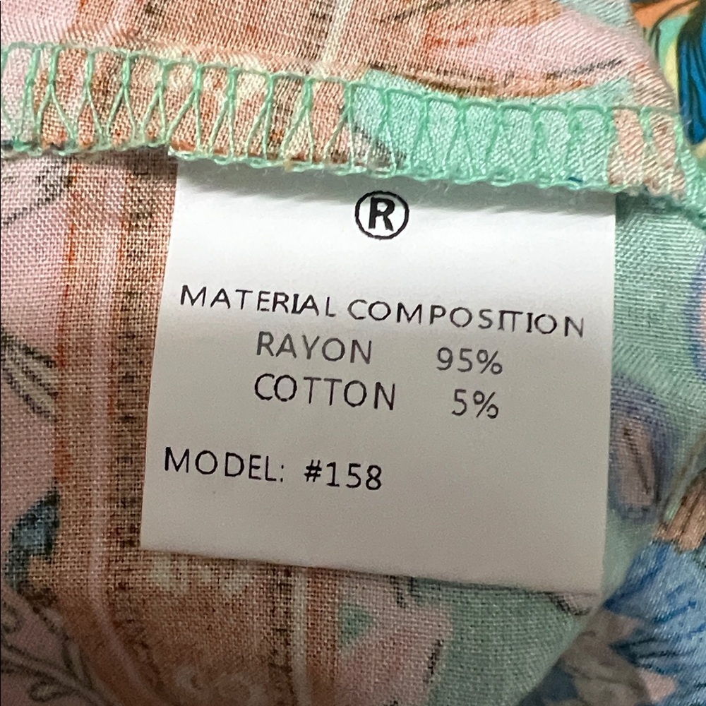 Women's bohemian Floral Print Long Sleeve Dress - Picture 10 of 10